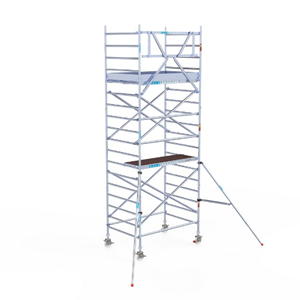 Aluminium rolsteiger 2.50 x 135 x 6,2 meter werkhoogte