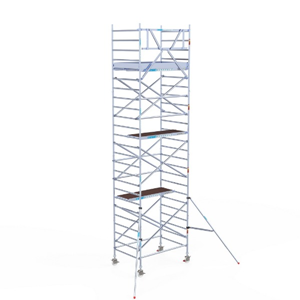 Aluminium rolsteiger 2.50 x 135 x 8,2 meter werkhoogte