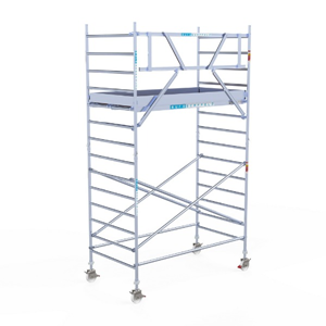 Aluminium rolsteiger 2.50 x 135 x 5,2 meter werkhoogte