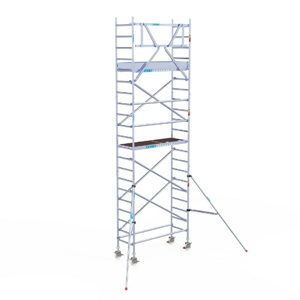 Rolsteiger Original 2.50 x 75 x 7.2 meter werkhoogte tegen de gevel