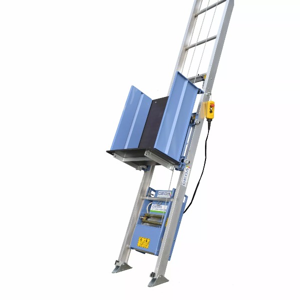 Demontabele ladderlift 250kg 14,5m Demontabele ladderlift 250kg 14,5m